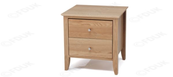 Colchester Solid Oak Nightstand/Bedside Cabinet