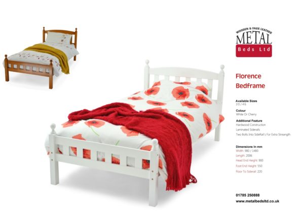 Florence Wooden Bed Frame