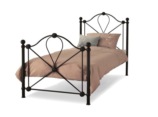 Lyon Metal Bed Frame (Black)