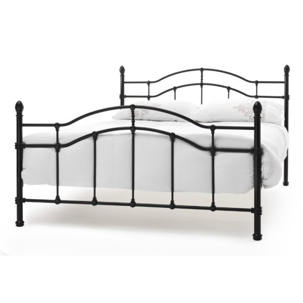 Paris Metal Bed Frame (Black)