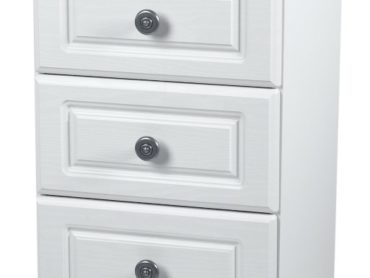 Pembroke 5 Drawer Locker (White)