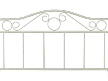 Sussex Metal Headboard (White)