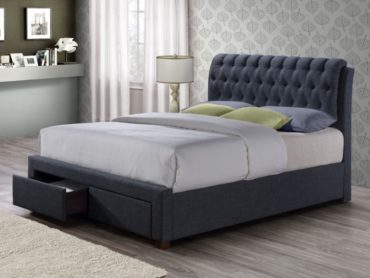 Valentinio Bed Frame (Charcoal)
