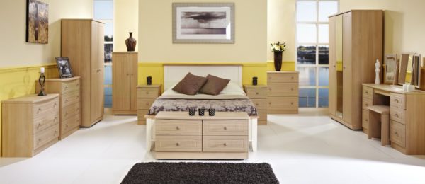 Warwick Furniture Range (Light Oak)
